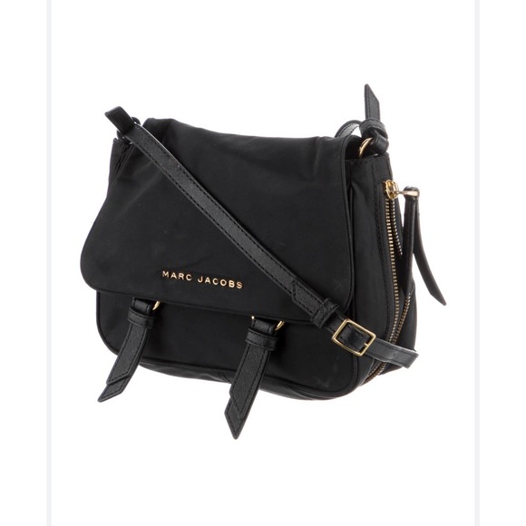 Marc Jacobs Handbags - Saffiano Leather-Trimmed Nylon Crossbody Bag